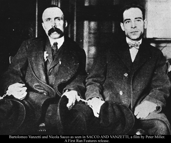 Sacco and Vanzetti Case