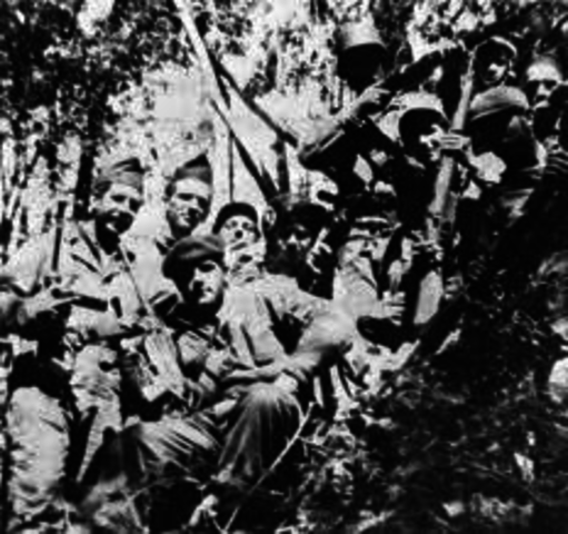 Las guerrillas locales que apoyan la invasión atacan a San Germán.