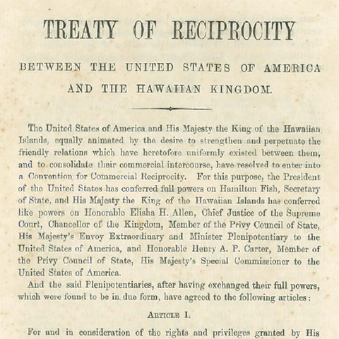 Reciprocity Treaty