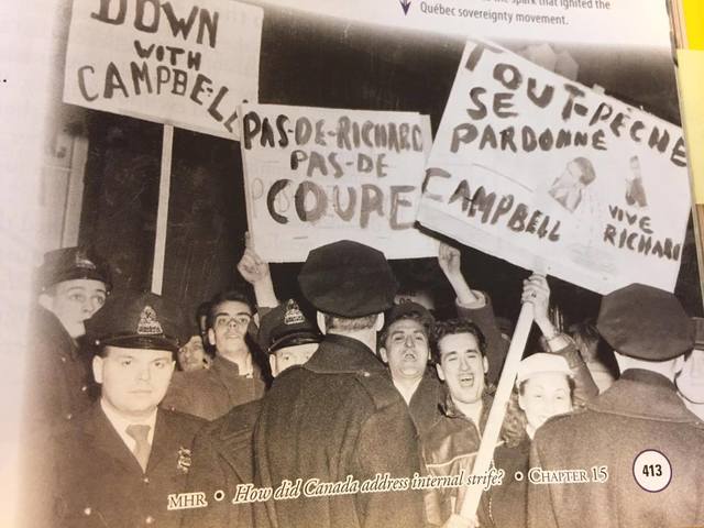 Ontario government passed a law that strictly limited French as the language of instruction in both public and Catholic schools.