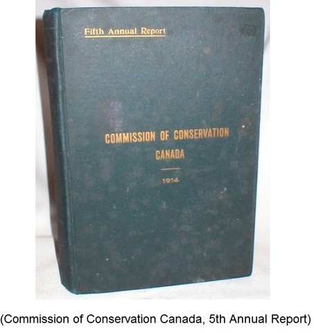 Commission of Conservation, founded in 1909, dissolved