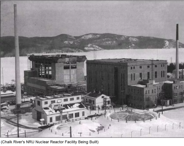 Wilfrid Bennett Lewis develops a new nuclear reactor, the NRU Reactor after Canada's first reactors start up