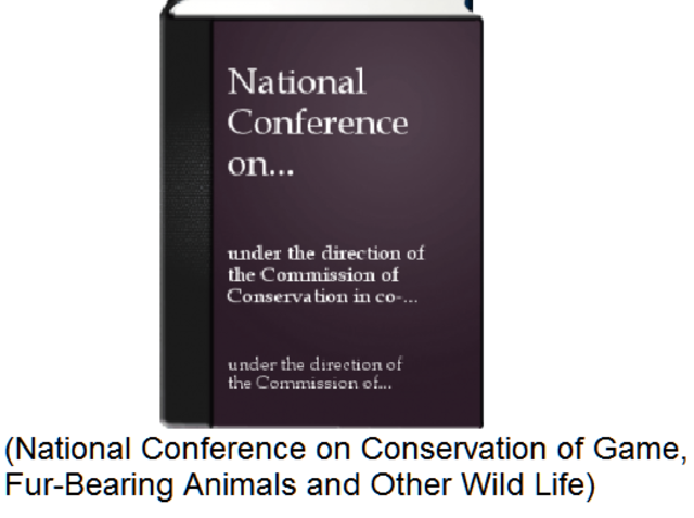 Canadian Wildlife Service (originally called Dominion Wildlife Service) founded