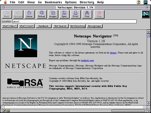 1994 .- Netscape Navigator