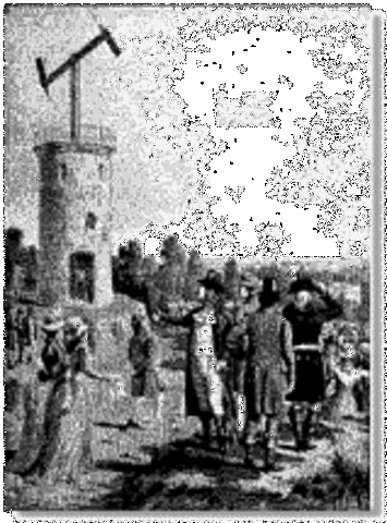 1794 Télégraphe optique / tours à signaux