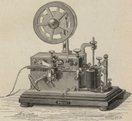 1837: télégraphe électrique