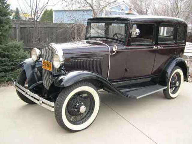 model A car