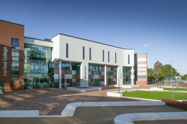 Computers at Stafford and UCLA connected for the first time.