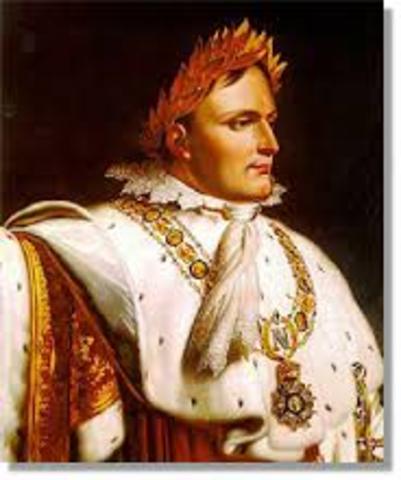 Napoleon crowns himself emperor of France