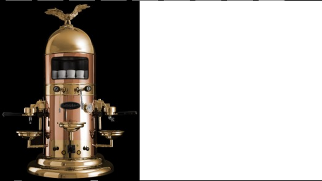 The First Espresso Machine
