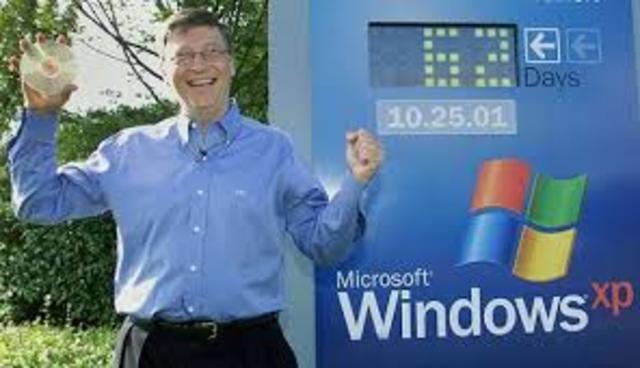 Bill Gates anuncia Windows xp