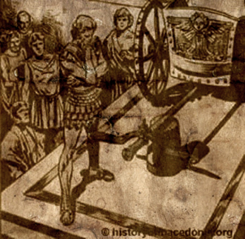 Alexander joins fathers Army