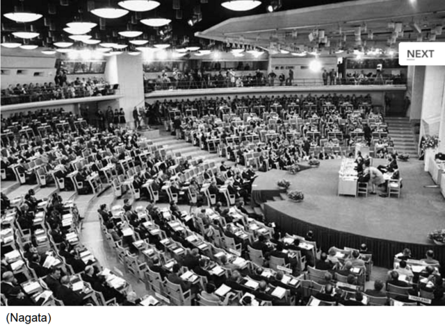 Maurice Strong took office of the UNEP (United Nations Environmental Programme)