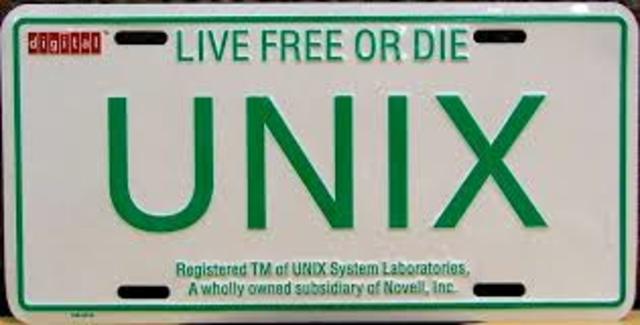 Primo rilascio di Unix
