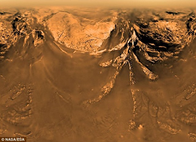 Huygens Spacecraft Lands on Titan