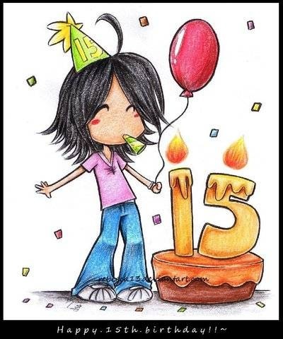 Cumplí mis anhelados 15 años