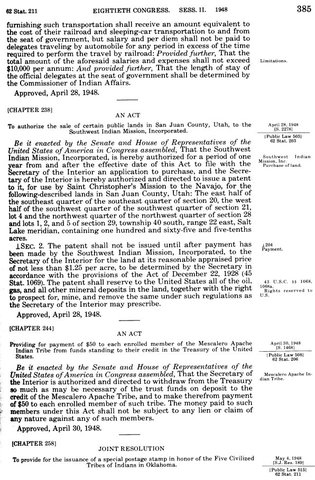Native Trust and Land Act 1936