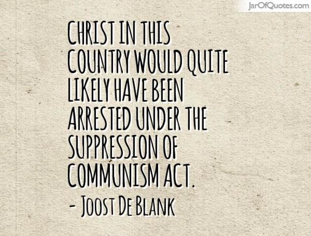 Suppression of Communism Amendment Act No 50