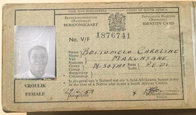 Abolition of Passes and Co-ordination of Documents Act No 67