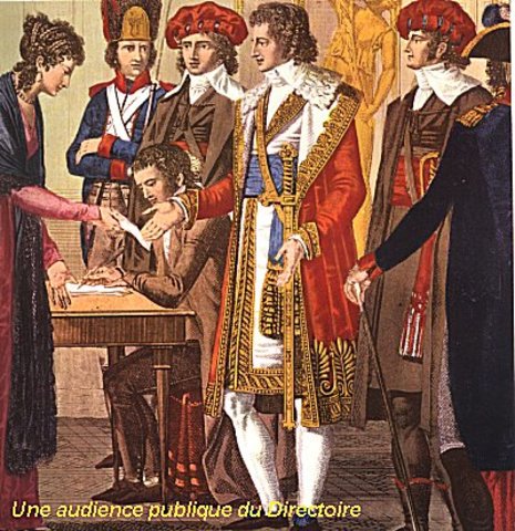 The Directory Controls France - 1795-1799