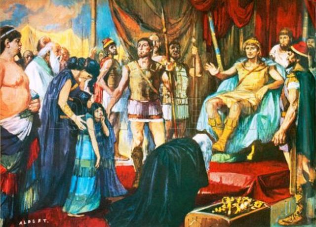 Alexander moves from one major Persian city to the next