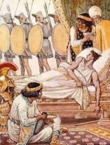 The death of Alexander great