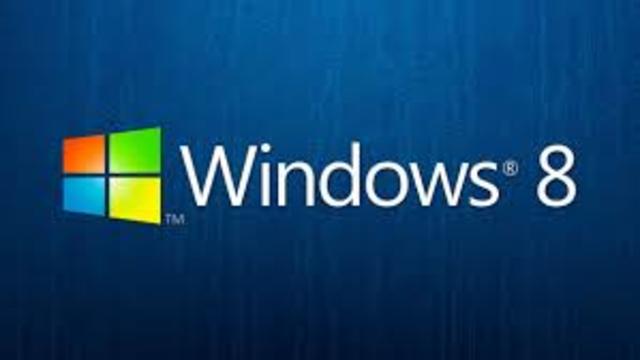 Sistema operativo Windows 8
