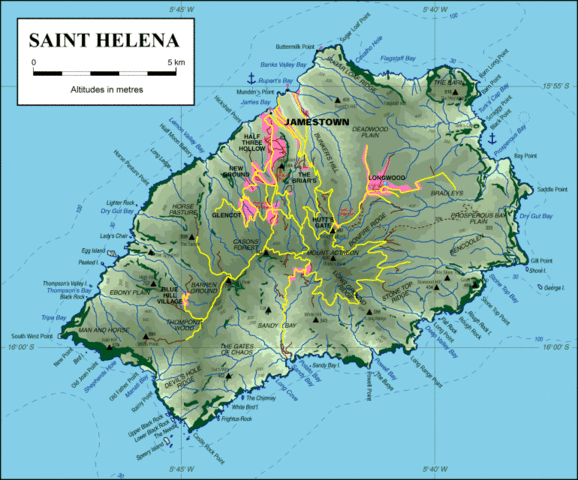 Napoleon dies after he is banished to island of St. Helena