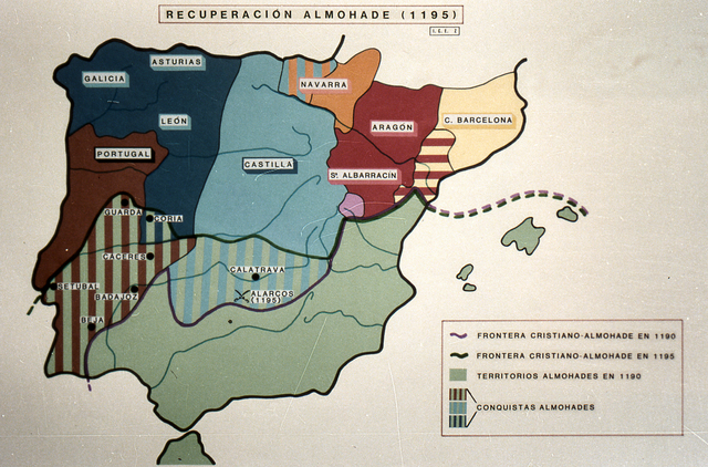 Reconquista de la península Ibérica.