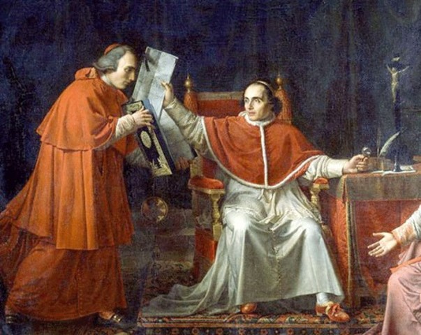 Napoleon signs Concordat with Catholic Church