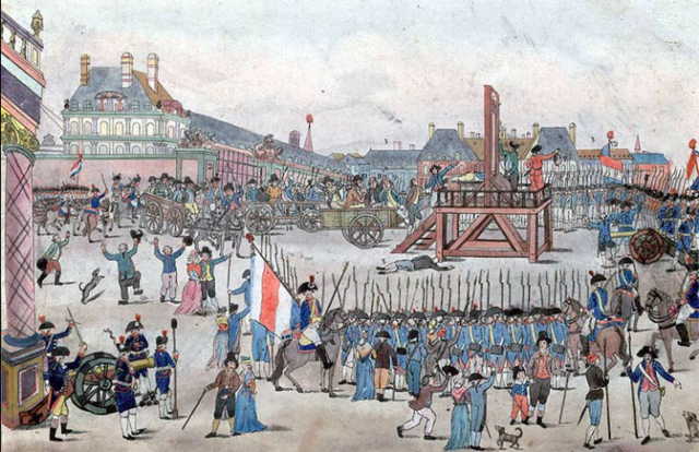 Execution of Maximilien Robespierre