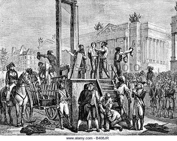 Execution of Maximilien Robespierre