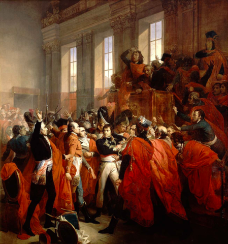 Napoleon takes over in a coup d’etat