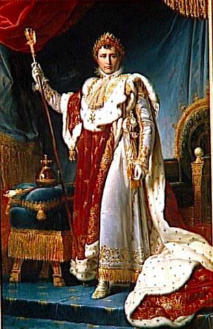 Napoleon crowns himself emperor of France