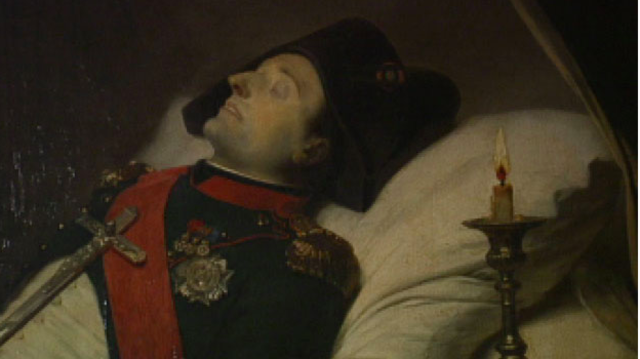 Napoleon dies after he is banished to island of St. Helena