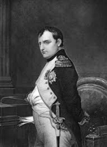 Napoleon dies after he is banished to island of St. Helena