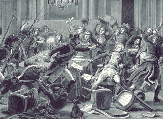 Execution of Maximilien Robespierre