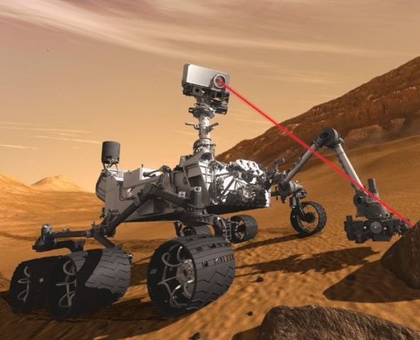 The Deployment of the Mars Curiosity and Sky Crane