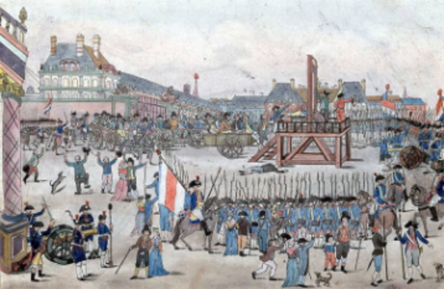 Execution of Maximilien Robespierre