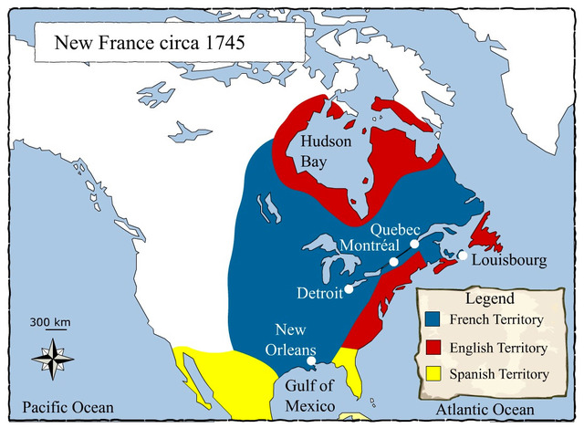 New France Vs 13 Colonies