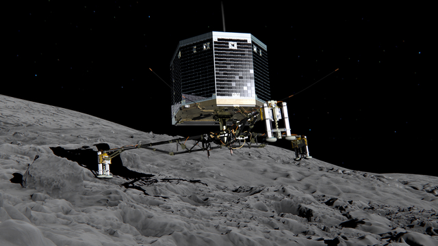 First Comet Landing