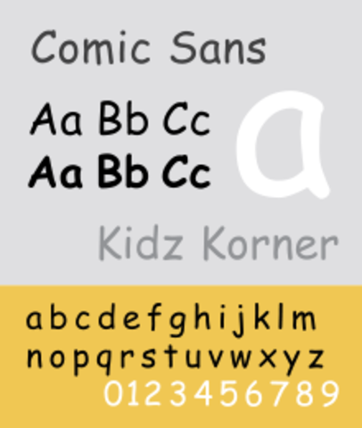 comic sans