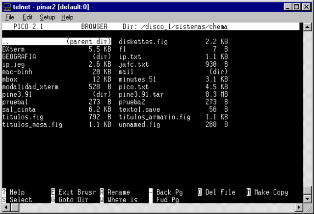 Sistema opeativo UNIX