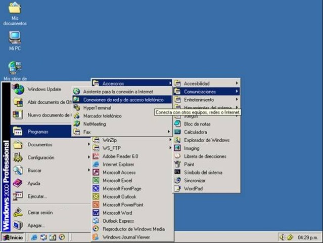 Sistema operativo Windows 2000
