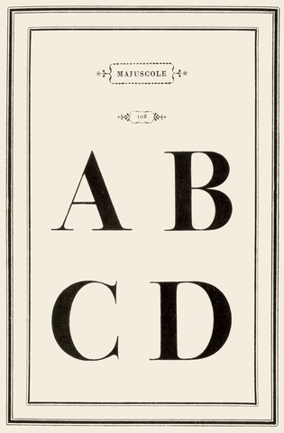 Carattere rivoluzionario "bodoni