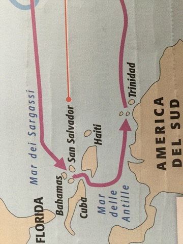 Colombo arriva a San Salvador