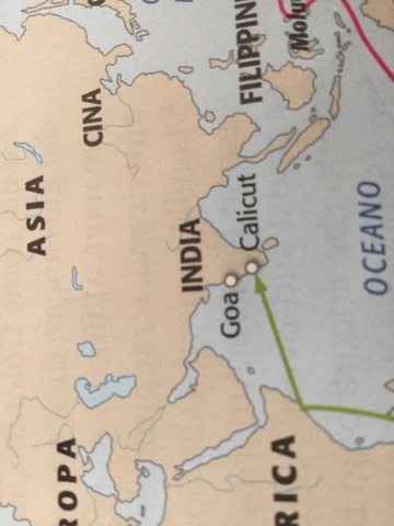 Vasco De Gama raggiunge l'India