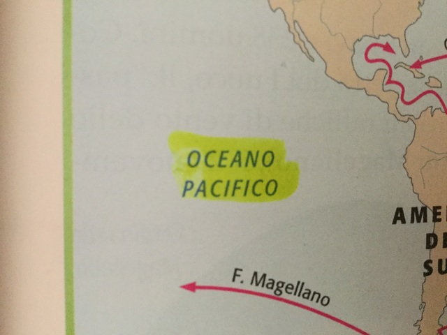 Vasco Núnez de Balboa scopre l'Oceano Pacifico.