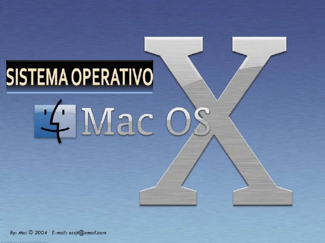 Sistema operativo MAC OS 10