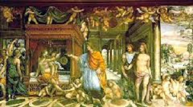 Alexander marries Roxane